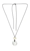 8 Other Reasons Leather Cord Necklace In Silver