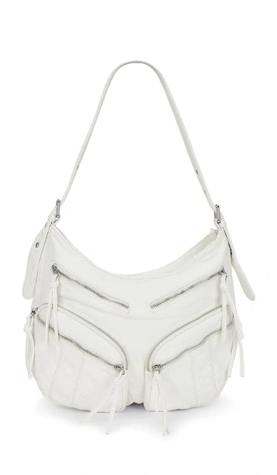 8 Other Reasons Leather Shoulder Bag In White