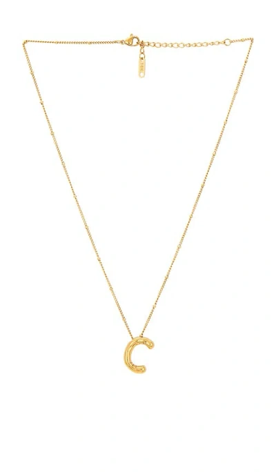 8 Other Reasons Letter Necklace In Gold
