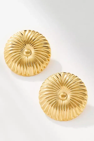 8 Other Reasons Lifesaver Round Post Earrings In Gold
