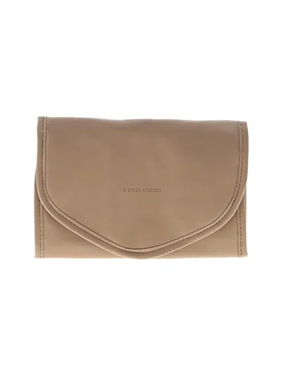 Pre-owned 8 Other Reasons Makeup Bag In Tan