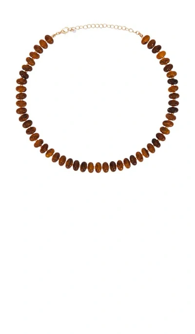 8 Other Reasons Molten Loop Crod Necklace In Tortoise
