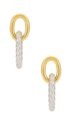 8 Other Reasons Naomi Drop Earrings In Metallic Silver