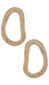 8 Other Reasons Oblique Stud Earrings In Gold