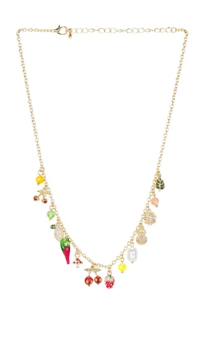 8 Other Reasons Parker Charm Necklace In Gold