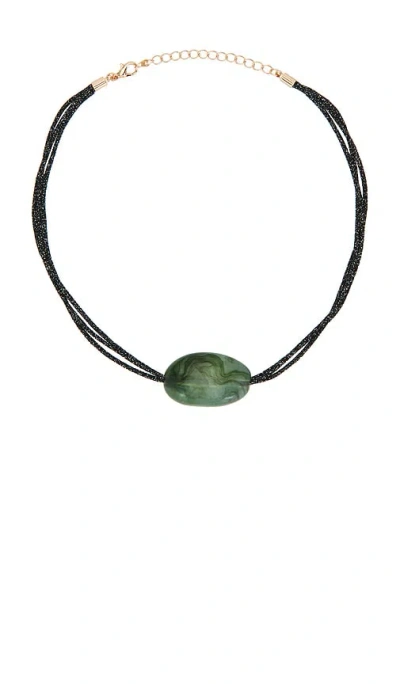 8 Other Reasons Pendant Necklace In Olive