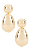 8 Other Reasons Rayne Drop Earrings In Metallic Gold