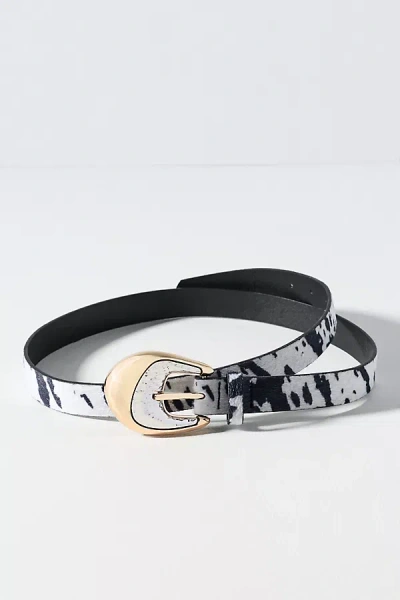 8 Other Reasons Skinny Animal Print Belt In Multi