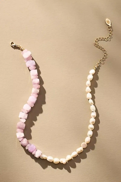 8 Other Reasons Split Pearl Necklace In Multi