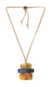 8 Other Reasons Stacked Cord Necklace In Brown