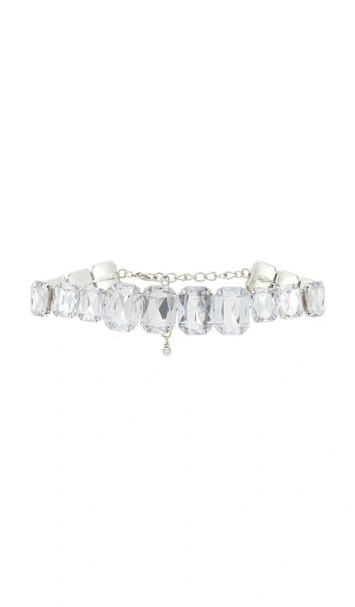 8 Other Reasons Statement Choker In 银色