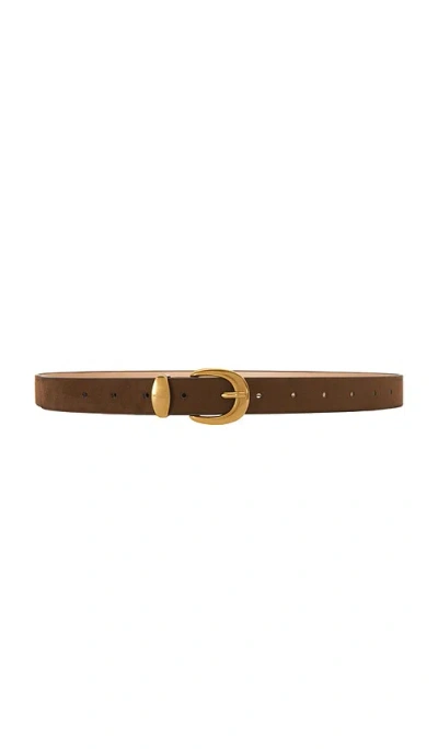 8 Other Reasons Suede Belt With Gold Hardware In Brown
