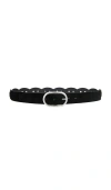 8 Other Reasons Suedette Oval Belt In Black