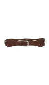 8 Other Reasons Suedette Studded Belt In Brown