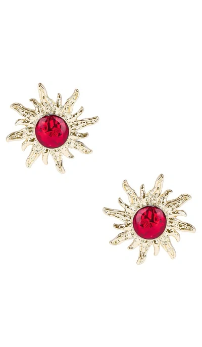 8 Other Reasons Sun Studs In Gold & Red