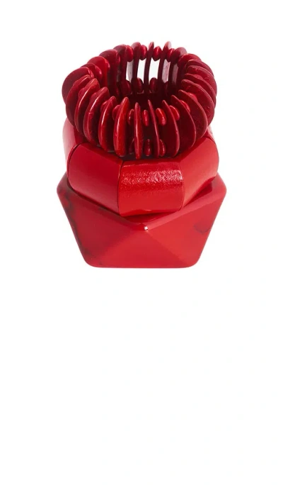8 Other Reasons Talia Stack Set Of 3 In Red