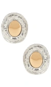 8 Other Reasons Two Tone Stud In 银色&金黄