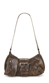 8 Other Reasons Vintage Buckle Shoulder Bag
