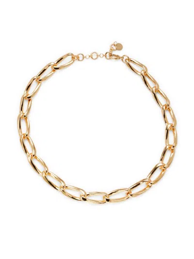 8 Other Reasons Women's 18k Goldplated Chain Necklace In Brass