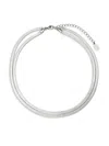 8 Other Reasons Women's Freedom Layered Chain Necklace In Silver