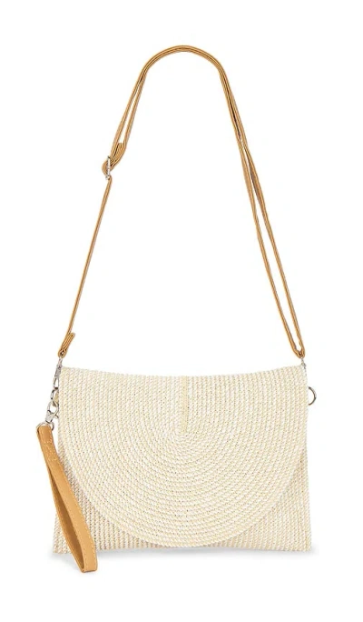 8 Other Reasons Woven Clutch Bag In Ivory
