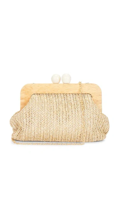 8 Other Reasons Woven Frame Clutch In Brown