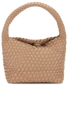 8 OTHER REASONS WOVEN LEATHER SHOULDER BAG