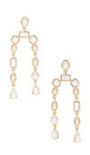 8 Other Reasons X Revolve Chandelier Earring In Metallic Gold
