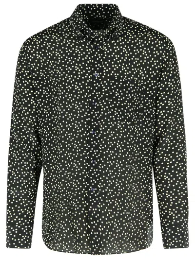 800 Black Silk Shirt