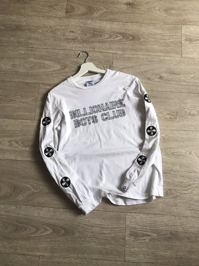 Pre-owned Billionaire Boys Club Long Sleeve In White
