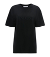 JW ANDERSON JW ANDERSON EMBROIDERED LOGO T-SHIRT