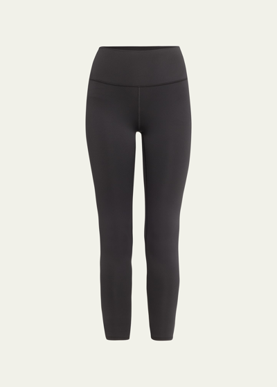 Alo Yoga Airlift 7/8 Stretch Tech Leggings In Black