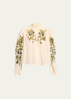 ALIX OF BOHEMIA ANNABEL OLIVE LILY VALLEY SHIRT
