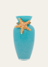 JAY STRONGWATER OCEANA CORAL VASE