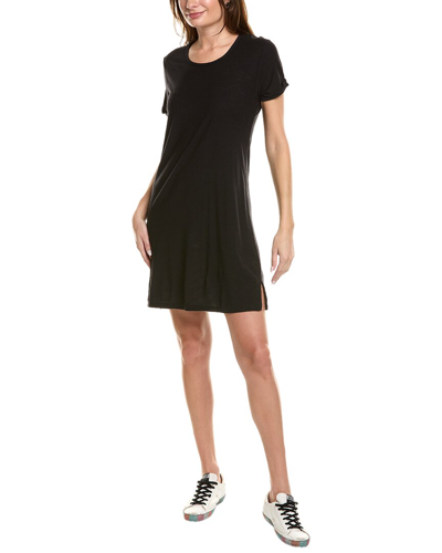 James Perse T-shirt Dress In Black