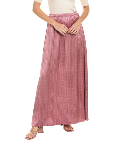 Splendid Ellen Crinkle Maxi Skirt In Beige