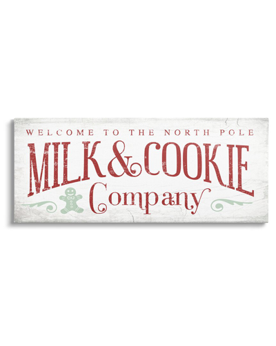 Stupell Milk & Cookie Company Sign By Lil' Rue Wall Art