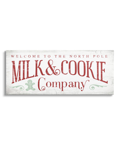 STUPELL MILK & COOKIE COMPANY SIGN BY LIL' RUE WALL ART