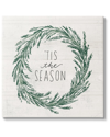 STUPELL TIS THE SEASON HOLIDAY WREATH BY LONI HARRIS WALL ART