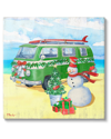 Stupell Nautical Christmas Holiday Beach By Paul Brent Wall Art