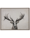 Peyton Lane Deer Framed Canvas Wall Art