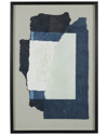 Peyton Lane Abstract Mixed Media Inspired Canvas Framed Wall Art