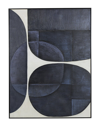 Peyton Lane Abstract Geometric Canvas Framed Wall Art