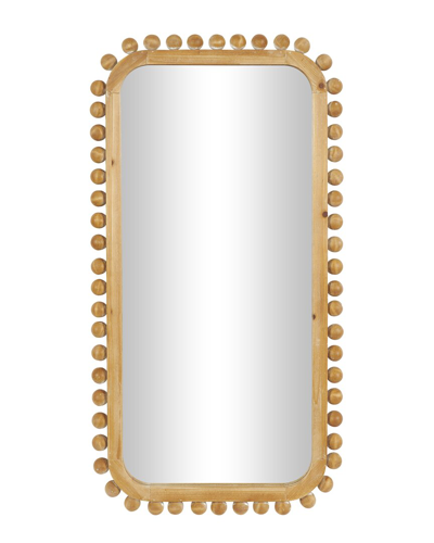 Peyton Lane Wooden Wall Mirror In Neutral