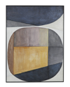 Peyton Lane Abstract Canvas Colorblock Framed Wall Art