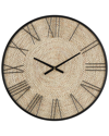 Peyton Lane Natural Fiber Coiled Wall Clock