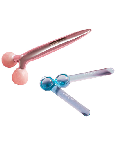 Skingear Face Sculptor Beauty Roller & Ice Globes In White