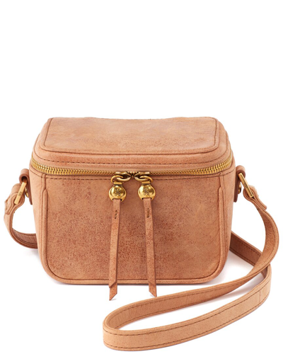 Hobo Pixie Leather Crossbody In Brown