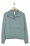 Z By Zella Perfect Day Anorak Jacket In Grey Thunder
