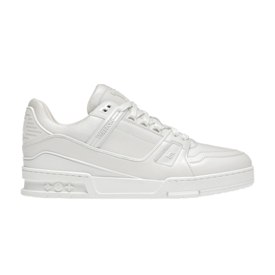 Pre-owned Louis Vuitton Trainer Low 'white'